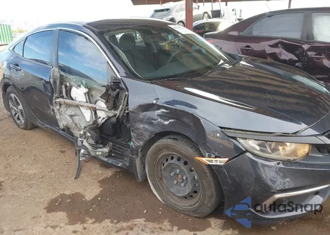 2019 Honda Civic Lx z USA, uszkodzony, nr VIN 19XFC2F66KE039596